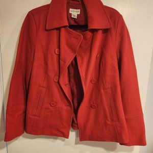Red Peacoat